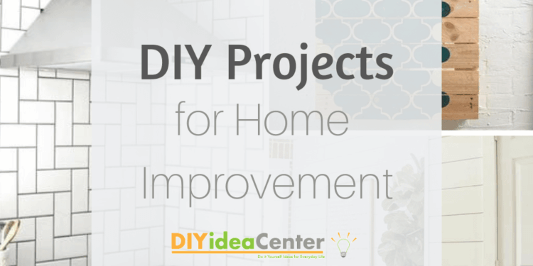 34 DIY Projects for Home Improvement (Easy!) | DIYIdeaCenter.com